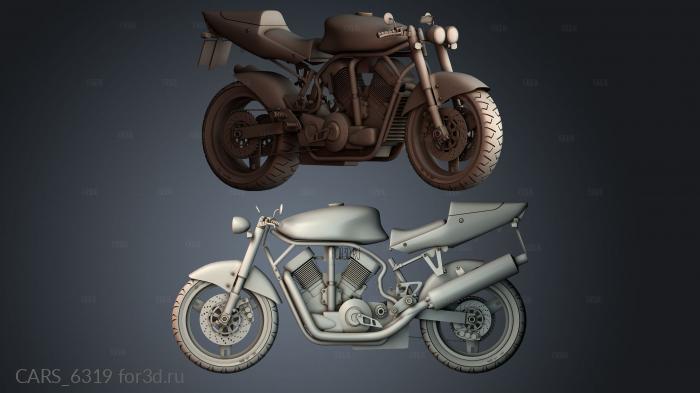 CARS_6319 stl model for CNC