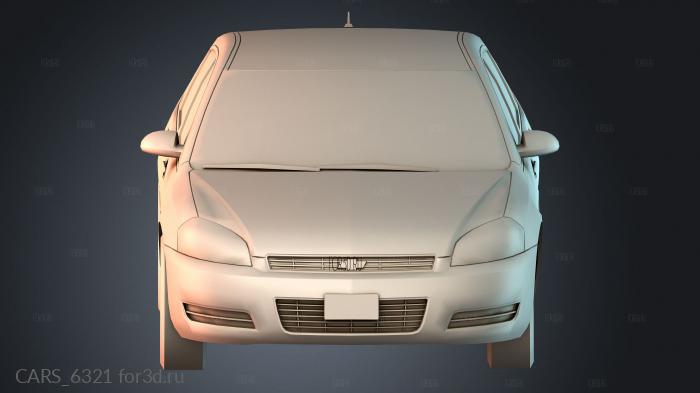 CARS_6321 stl model for CNC