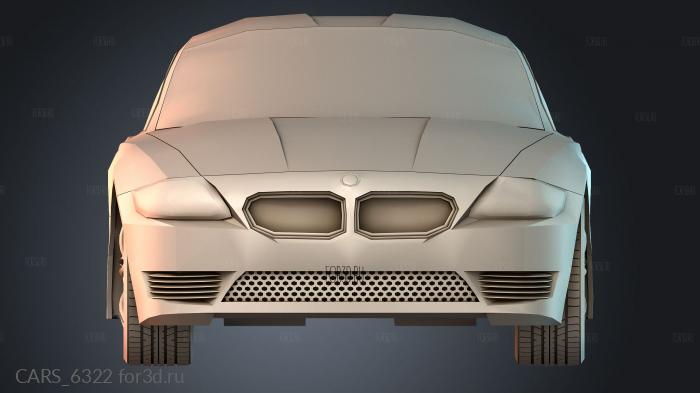 CARS_6322 stl model for CNC