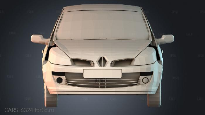 CARS_6324 stl model for CNC