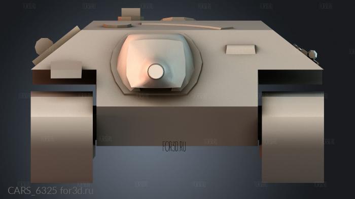 CARS_6325 stl model for CNC
