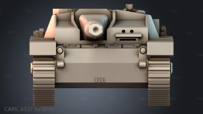 CARS_6327 stl model for CNC