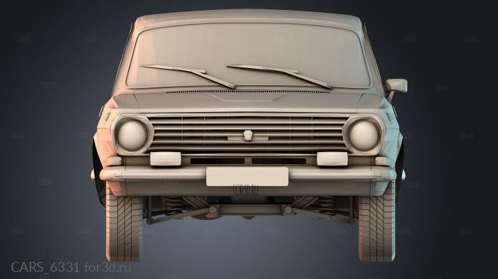 CARS_6331 stl model for CNC