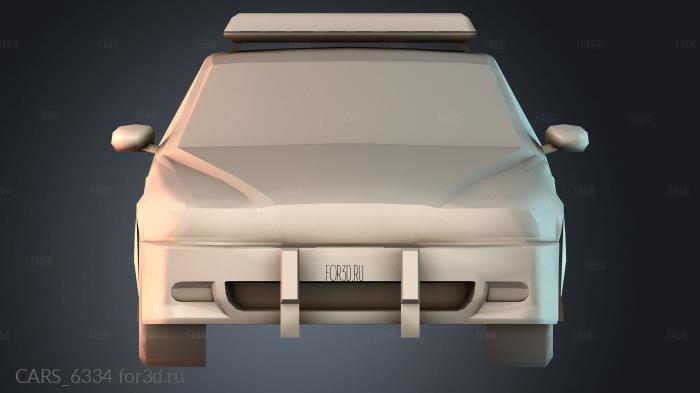 CARS_6334 stl model for CNC