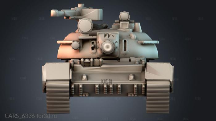 CARS_6336 stl model for CNC