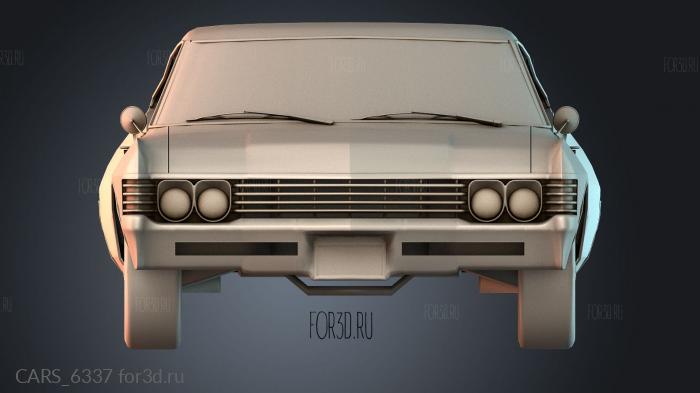 CARS_6337 stl model for CNC