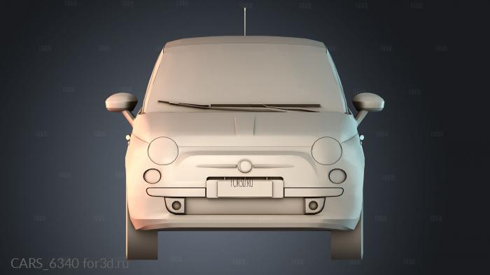 CARS_6340 stl model for CNC