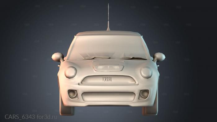 CARS_6343 stl model for CNC