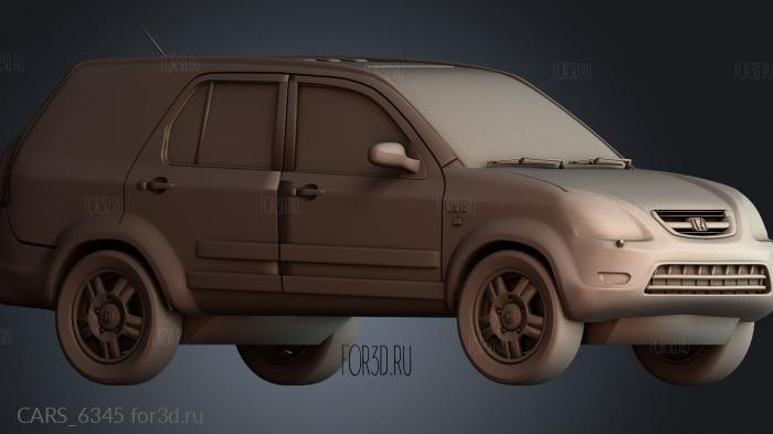 CARS_6345 stl model for CNC