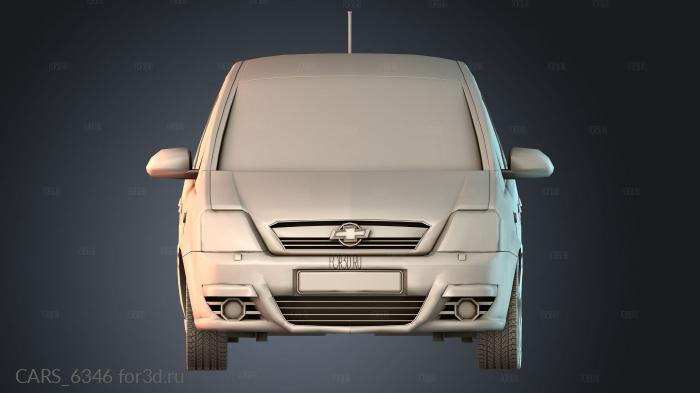 CARS_6346 stl model for CNC