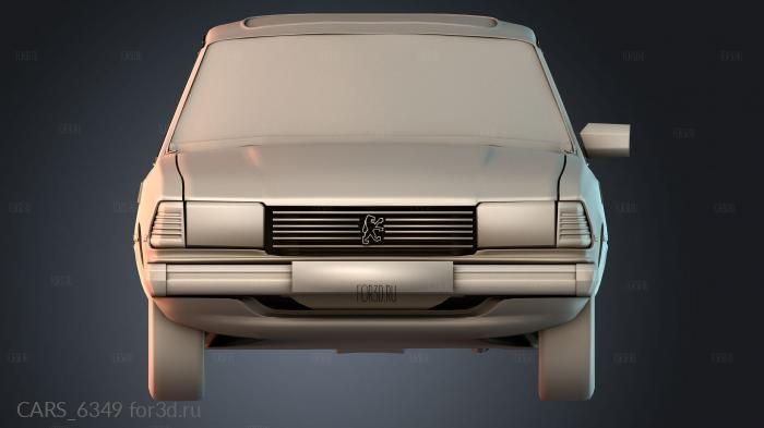 CARS_6349 stl model for CNC