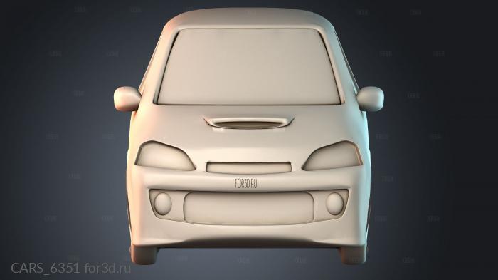 CARS_6351 stl model for CNC