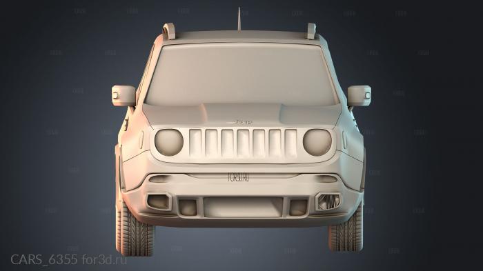 CARS_6355 stl model for CNC