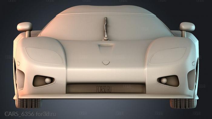 CARS_6356 stl model for CNC