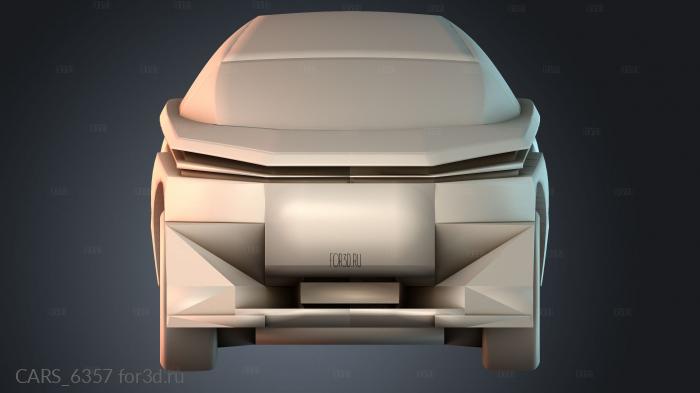 CARS_6357 stl model for CNC
