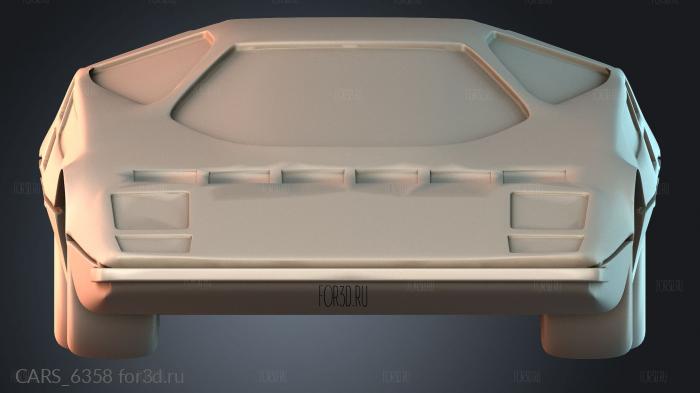 CARS_6358 stl model for CNC