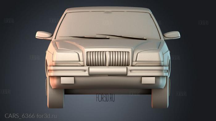 CARS_6366 stl model for CNC