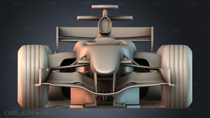CARS_6374 stl model for CNC