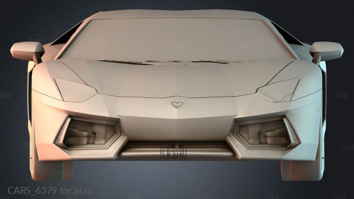 CARS_6379 stl model for CNC