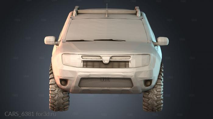 CARS_6381 stl model for CNC