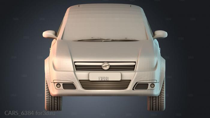 CARS_6384 stl model for CNC