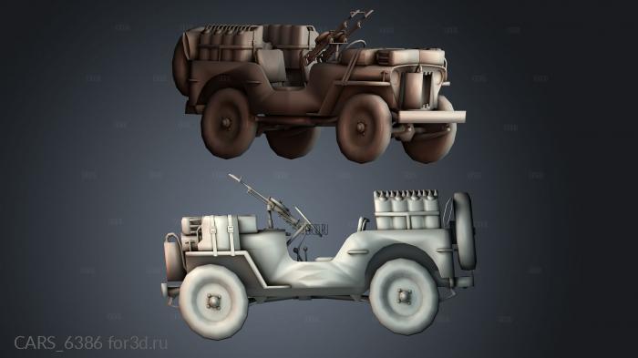 CARS_6386 stl model for CNC