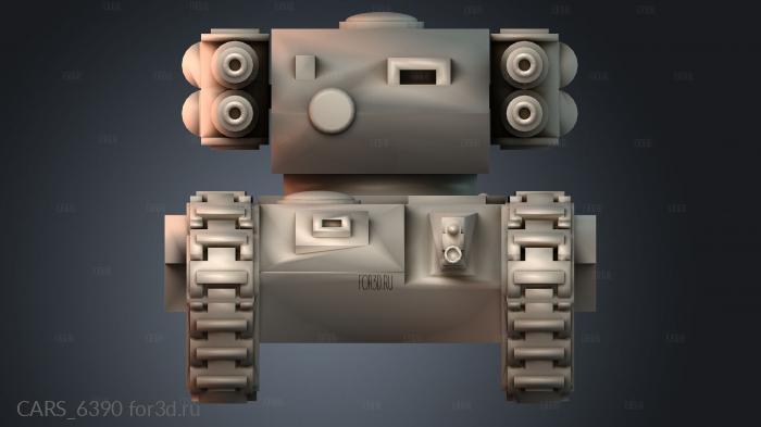 CARS_6390 stl model for CNC