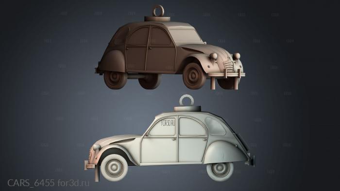 CARS_6455 stl model for CNC