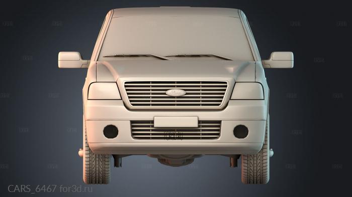 CARS_6467 stl model for CNC