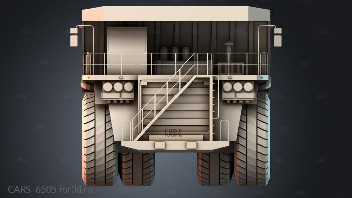 CARS_6505 stl model for CNC