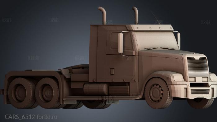 CARS_6512 stl model for CNC