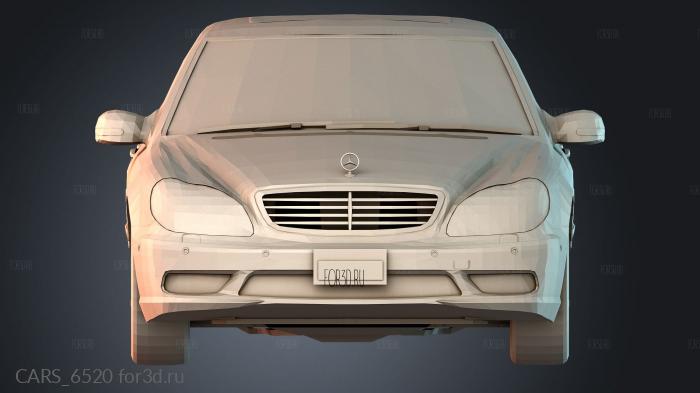 CARS_6520 stl model for CNC