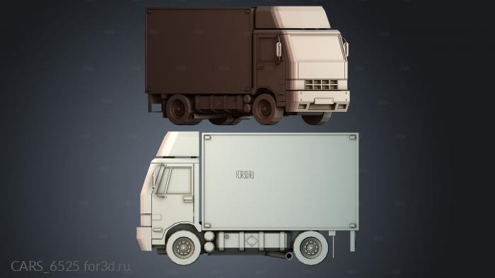 CARS_6525 stl model for CNC