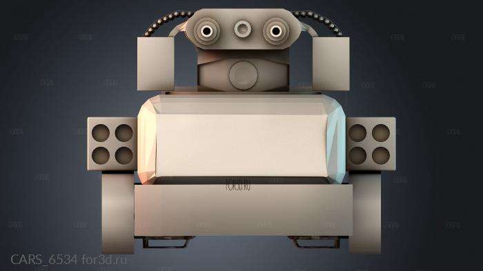 CARS_6534 stl model for CNC