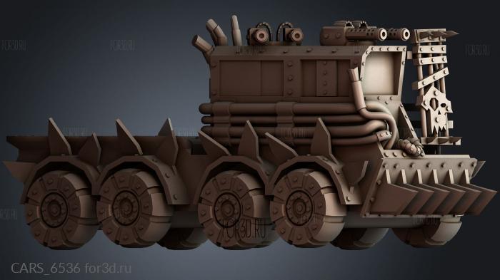 CARS_6536 stl model for CNC