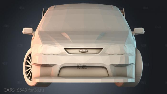 CARS_6543 stl model for CNC