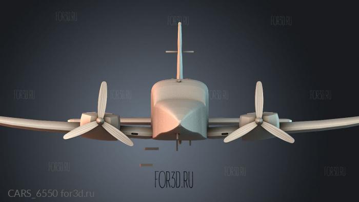 CARS_6550 stl model for CNC