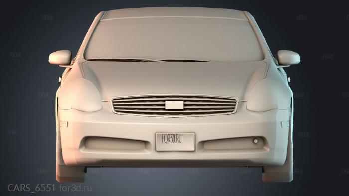 CARS_6551 stl model for CNC