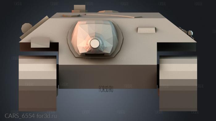 CARS_6554 stl model for CNC