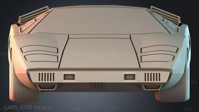 CARS_6558 stl model for CNC