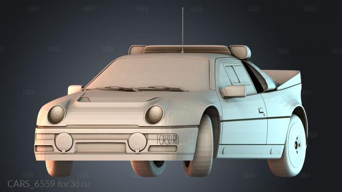 CARS_6559 stl model for CNC