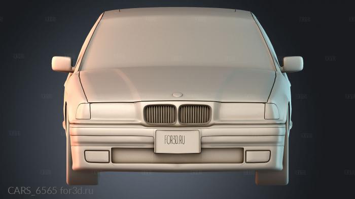 CARS_6565 stl model for CNC