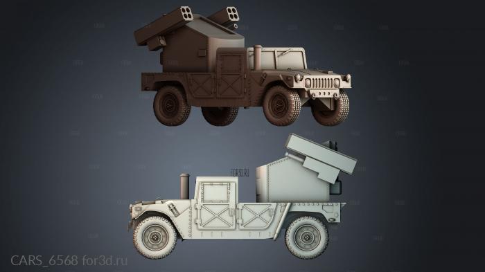 CARS_6568 stl model for CNC