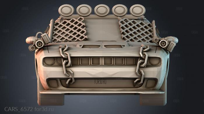 CARS_6572 stl model for CNC
