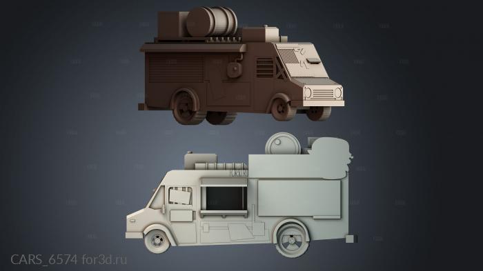 CARS_6574 stl model for CNC