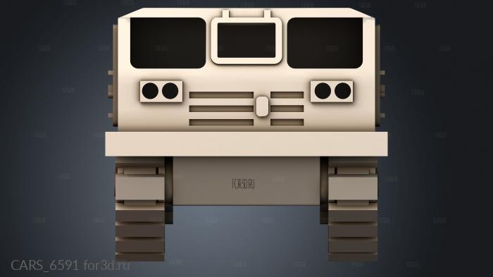 CARS_6591 stl model for CNC