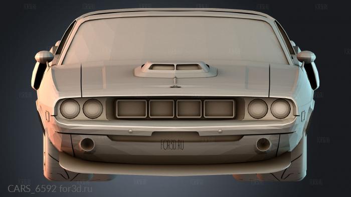 CARS_6592 stl model for CNC