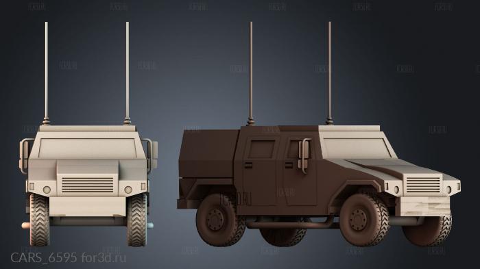 CARS_6595 stl model for CNC