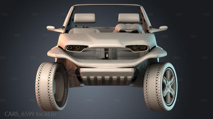 CARS_6599 stl model for CNC