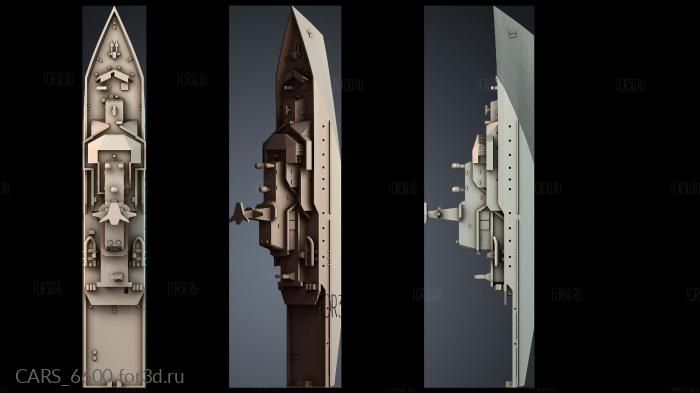 CARS_6600 stl model for CNC
